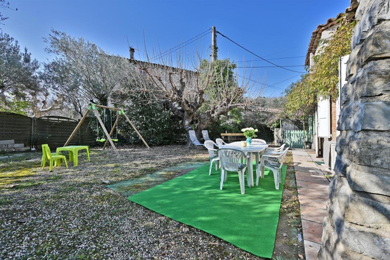 Mas Demoiselle - Charmante Maison 6 Personnes Tornac Bagian luar foto